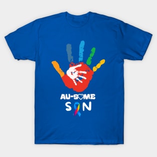 AWESOME AUTISM SON T-Shirt